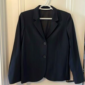 Theory Black Two Button Jacket